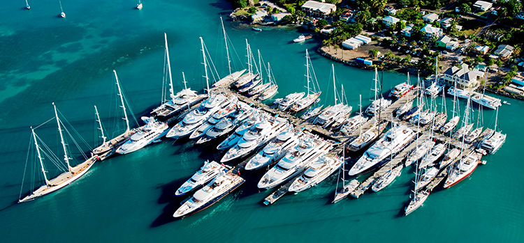 Photo: Falmouth Harbour Marina
