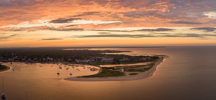 Sunrise over Martha’s Vineyard. Photo courtesy Harbor View Hote l.